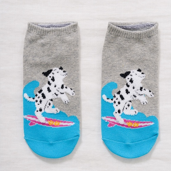 Zenana Outfitters Other - Zenana Outfitters 3 pairs Dalmatian surf socks in black, white, and grey